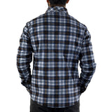 Mens Fleece Lined Flannel Shirt - JB2022