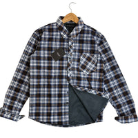 Mens Fleece Lined Flannel Shirt - JB2022