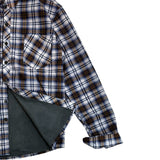 Mens Fleece Lined Flannel Shirt - JB2022