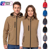 Unisex 2in1 Softshell Jacket / Gilet K422 - Clearance