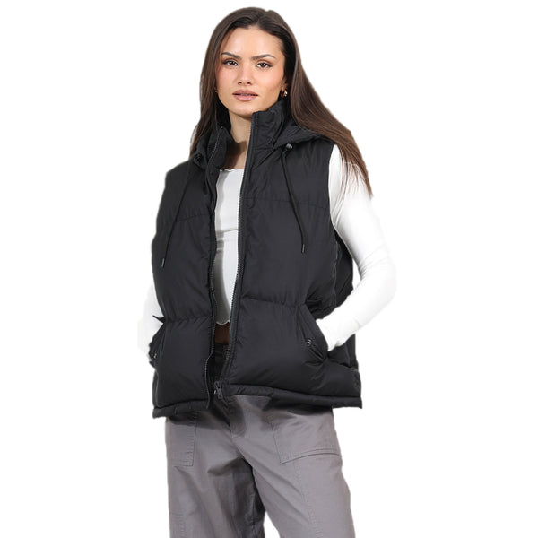 Ladies Brave Soul CELLOGIL Padded Short Length Gilet