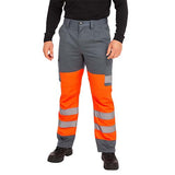 Hi Vis Cargo Work Trousers / Regular - Clearance