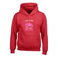 Girls Tractor Hoodie - CL007