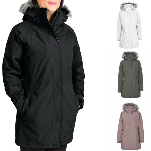 Ladies Trespass \'San Fran\' Waterproof Winter Warm Parka Jacket