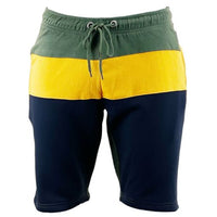 Mens Slim Fit Contrast Fleece Shorts