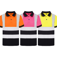 Kids Aviator London AV002 Hi Vis S/S Polo Top