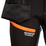 MEN'S SOFTSHELL WORKWEAR TROUSERS - AV061