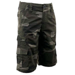 Boys Kids Camo Cargo Shorts - 2527