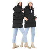 Ladies Brave Soul CELLOLONG Padded Longline Coat