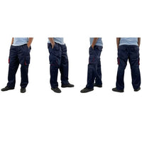 Clearance Mens Multi Pocket Cargo Trousers