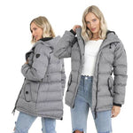Ladies Brave Soul Step Padded Parka Jacket