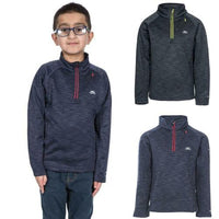 Kids Trespass Edvin Fleece Jumper Pull Over Top