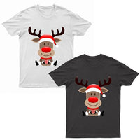 Adults XMS2 "Sitting Reindeer" T-Shirt