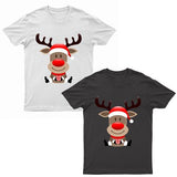Adults XMS2 "Sitting Reindeer" T-Shirt