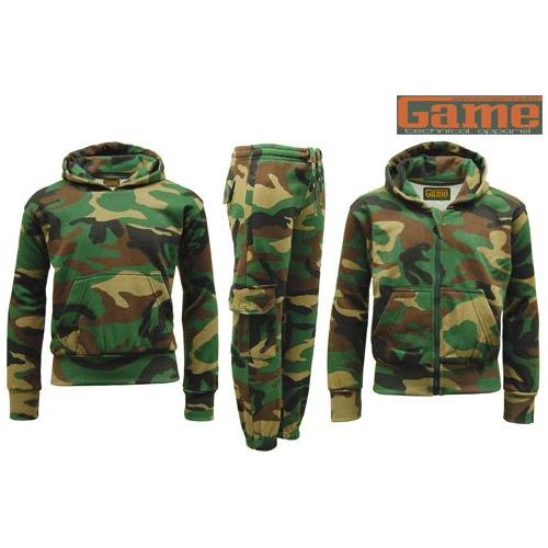 Children's Game Woodland Camouflage Tracksuit