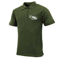 Mens Carp Fish Polo