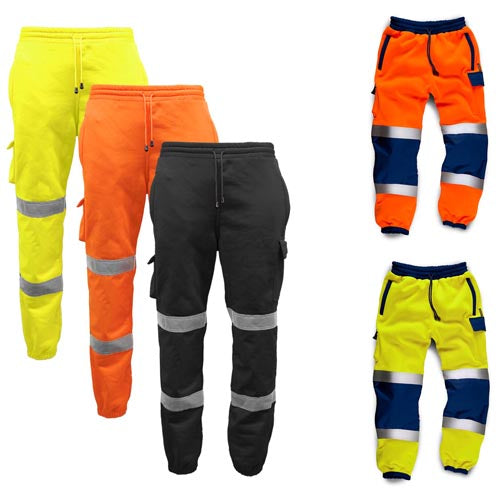 Standsafe HV021/HV041 Hi Vis Joggers with Cargo Pockets