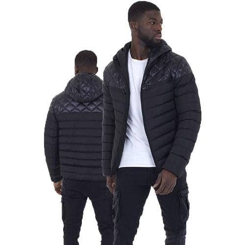 Mens Brave Soul JERMAINEV2 Quilted Jacket