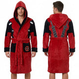 deadpool dressing gown mens