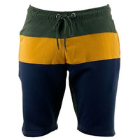 Mens Slim Fit Contrast Fleece Shorts