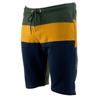 Mens Slim Fit Contrast Fleece Shorts
