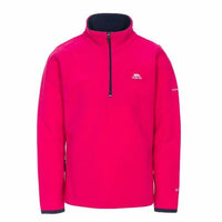 Kids Trespass Sybil Fleece Top Zip Neck Hiking Jumper