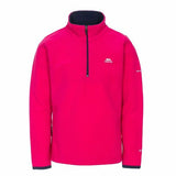 Kids Trespass Sybil Fleece Top Zip Neck Hiking Jumper
