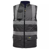 Hi Vis Reversible Bodywarmer - HV010 / HV037