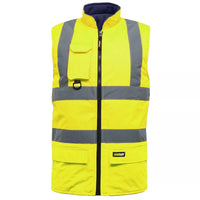 Hi Vis Reversible Bodywarmer - HV010 / HV037