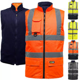 Hi Vis Reversible Bodywarmer - HV010 / HV037