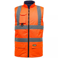 Hi Vis Reversible Bodywarmer - HV010 / HV037