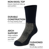 Merino Wool Socks – Pack of 6 - AT293