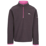 Kids Trespass Sybil Fleece Top Zip Neck Hiking Jumper