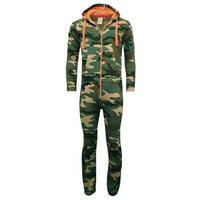 Adults Unisex Woodland Camouflage Onesie