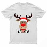 Adults XMS2 "Sitting Reindeer" T-Shirt