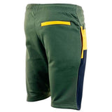 Mens Slim Fit Contrast Fleece Shorts