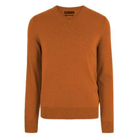 M&S Mens Pure Cotton V Neck Jumper Marks & Spencers Sweater