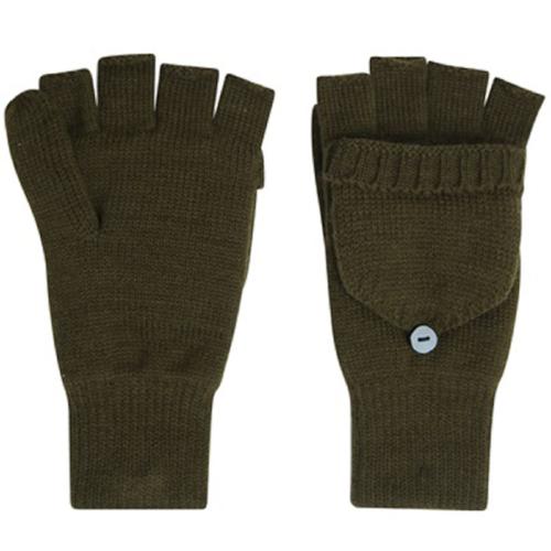 Proclimate Fingerless Gloves With MItten Cap