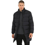 Mens Brave Soul Davis Long Padded Jacket