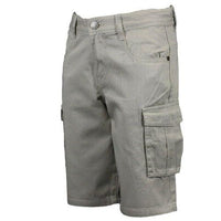 Boys Kids Chino Cargo Shorts - Adjustable Waist