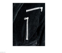 Ramones biker style Cotton Dressing gown / bathrobe (bath robe badges jacket)