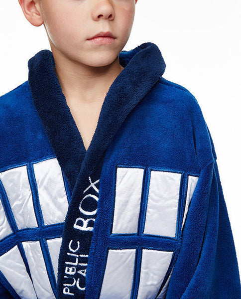 Doctor Dr Who Tardis Kids Dressing gown (Limited Edition) – Coolandnew