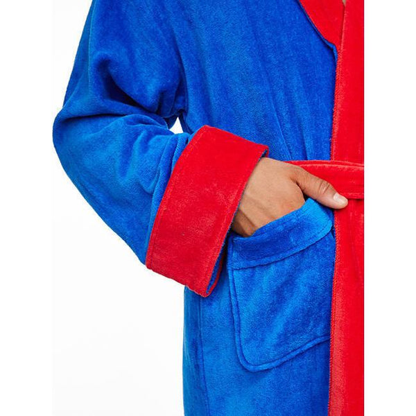 Mens Superman dressing gown / bathrobe – Coolandnew