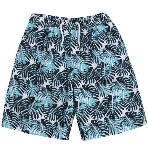 Boys Beach Print Bermuda Swimming Shorts