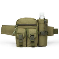 Tactical Waist Bag With Water Bottle Attachment