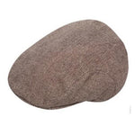 Mens Herringbone Tweed Flat Cap