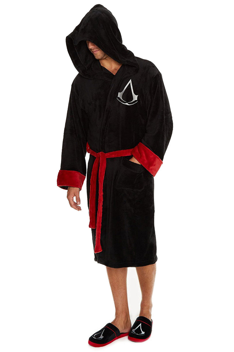 Assassins Creed Dressing Gown / Bathrobe - Black – Coolandnew