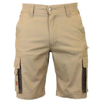 Mens Cargo Combat Multipocket Contrasted Work Shorts