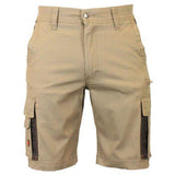 Mens Cargo Combat Multipocket Contrasted Work Shorts