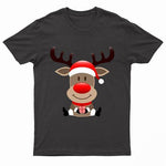 Adults XMS2 \"Sitting Reindeer\" T-Shirt